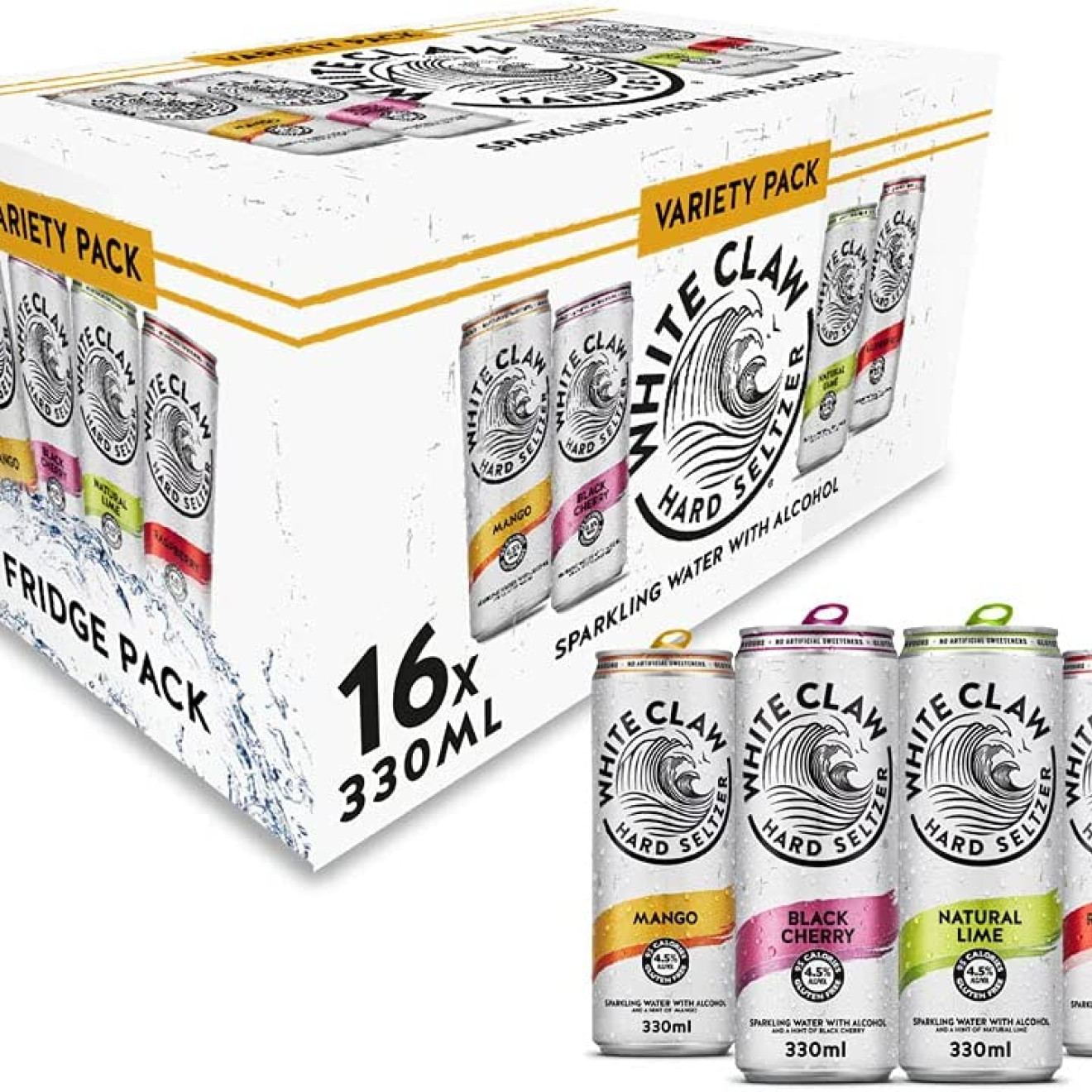 White Claw - Hard Seltzer Mixed Variety Pack