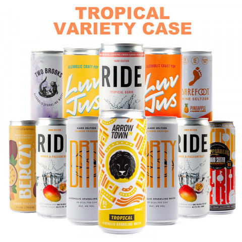 Hard Seltzer Mixed Taster Pack - Tropical Flavours