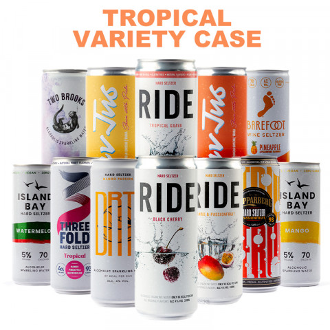 Hard Seltzer Mixed Taster Pack - Tropical Flavours
