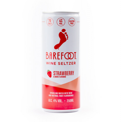 Barefoot - Strawberry / Guava Seltzer - 250ml