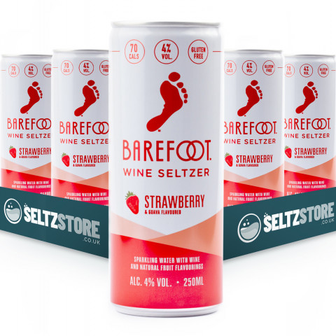 Barefoot - Strawberry & Guava Seltzer Multipack