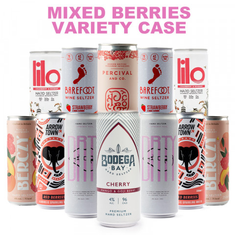 Hard Seltzer Taster Box - Mixed Berry Flavour