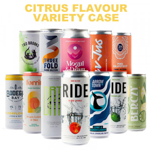 Hard Seltzer Mixed Taster Pack - Citrus Flavours