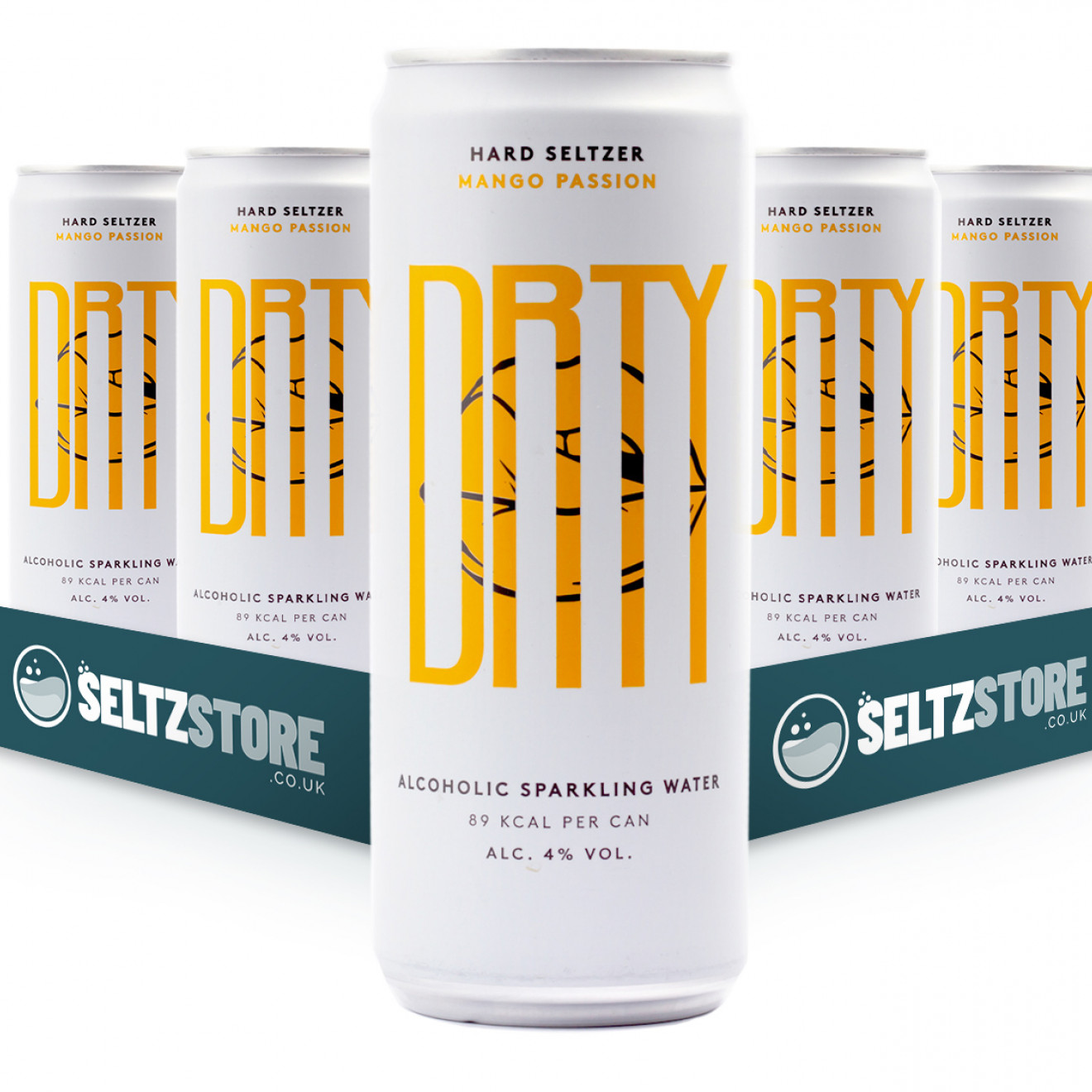 DRTY - Mango & Passion Fruit Hard Seltzer Multipack