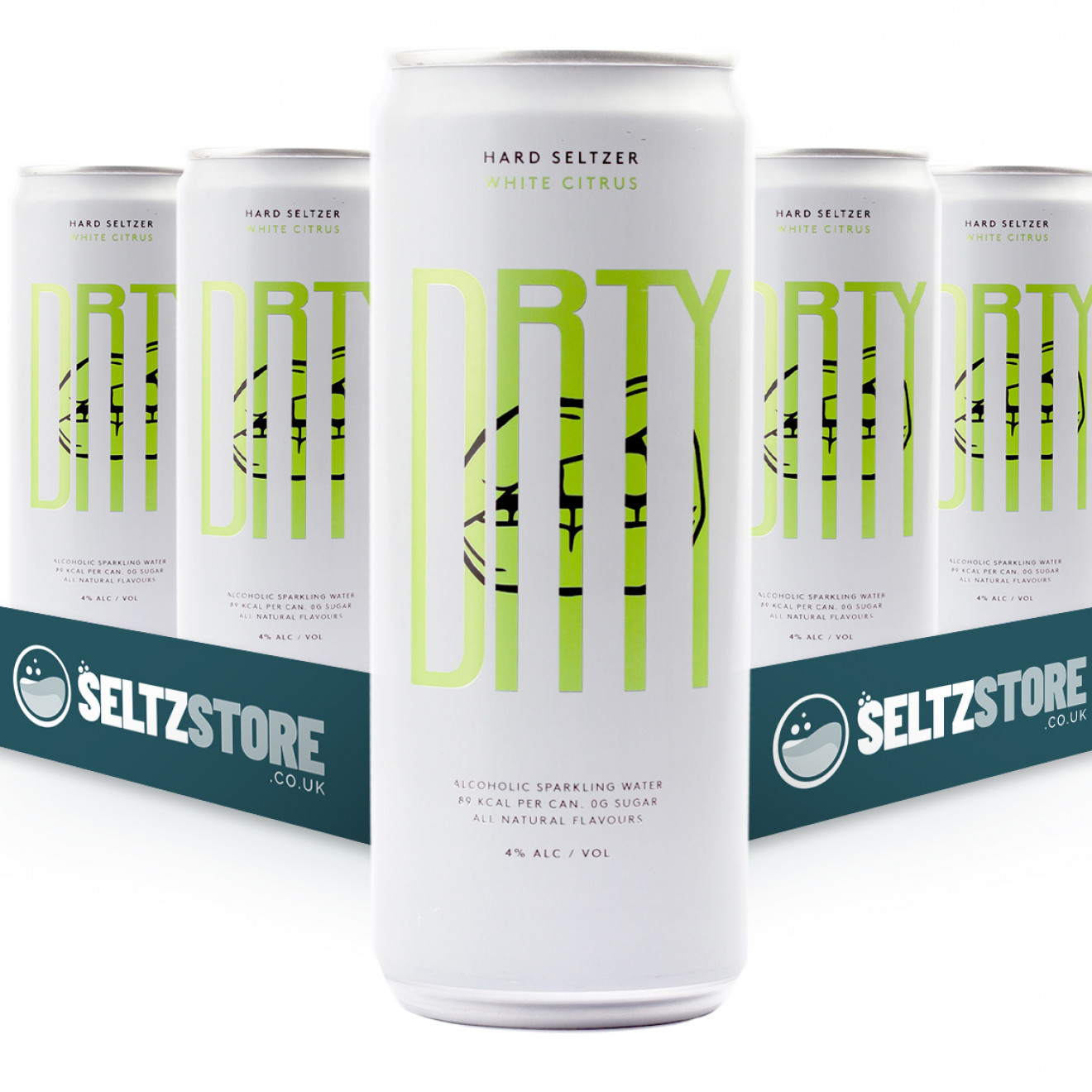 DRTY - White Citrus Hard Seltzer Multipack