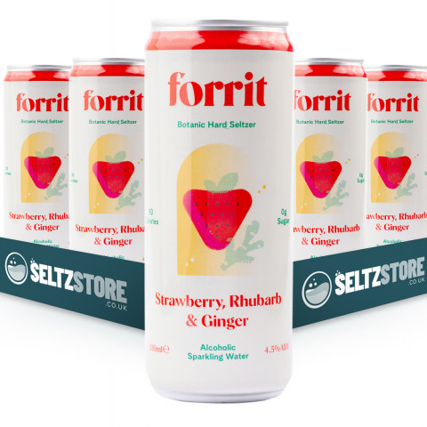 Forrit - Strawberry, Rhubarb & Ginger Hard Seltzer Multipack