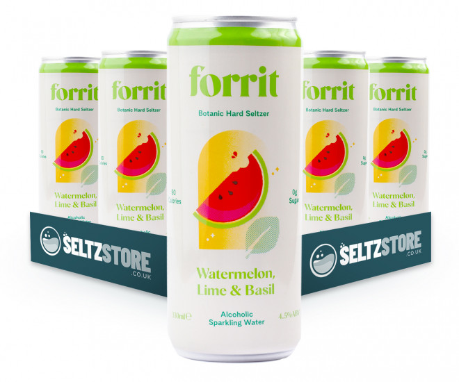 Forrit - Watermelon, Lime & Basil Hard Seltzer Multipack