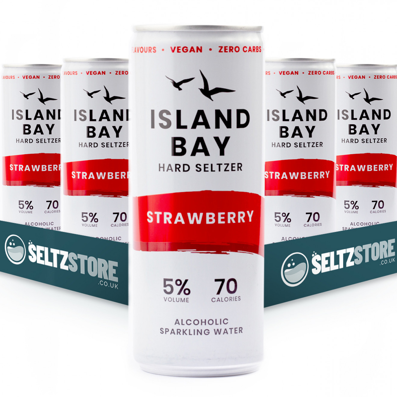 Island Bay Strawberry Hard Selzter