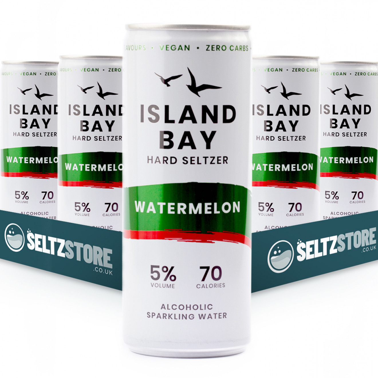 Island Bay - Watermelon Hard Seltzer Multipack