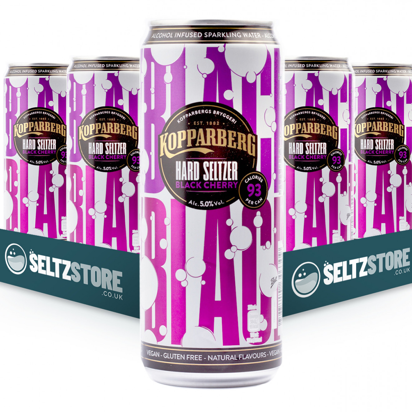 Kopparberg - Black Cherry Hard Seltzer Multipack