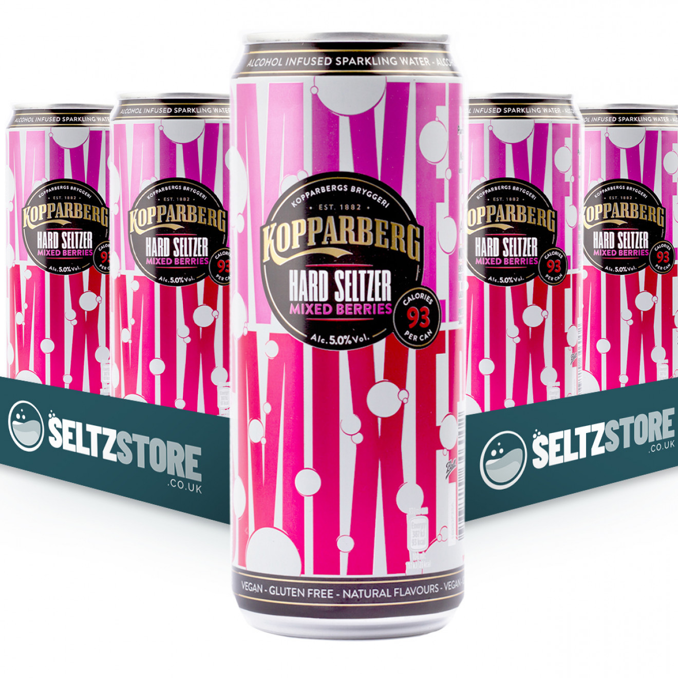 Kopparberg - Mixed Berries Hard Seltzer Multipack