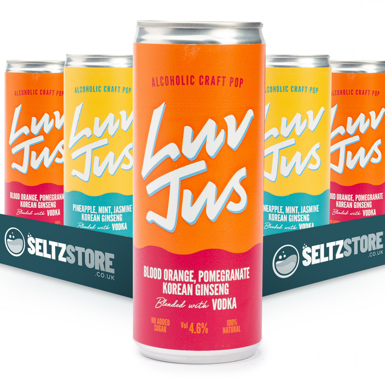 LuvJus - Hard Seltzer Mixed Case