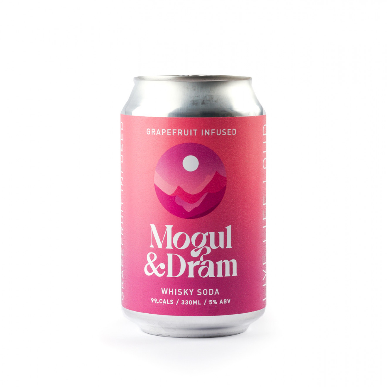 Mogul & Dram Whisky Soda - Grapefruit Infused - 330ml