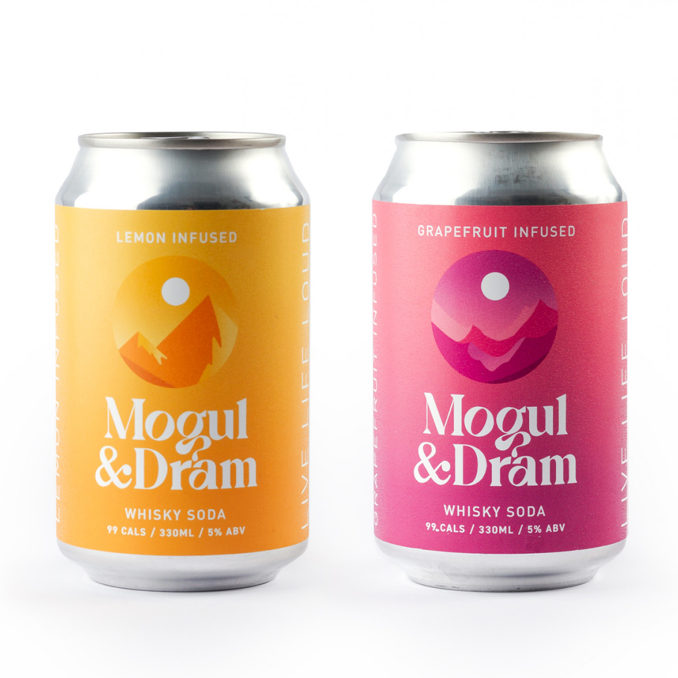 Mogul & Dram - Mixed Whisky Soda / Seltzer Case