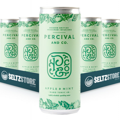 Percival & Co - Apple & Mint Hard Seltzer Tonic Multipack