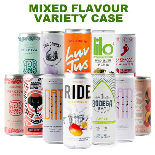 Hard Seltzer Mixed Taster Pack - Punch Multi Flavour