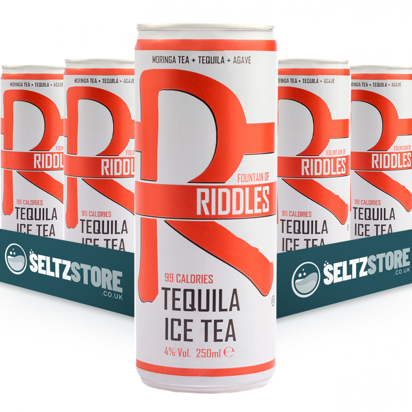 Riddles - Tequila Ice Tea Hard Seltzer Multipack
