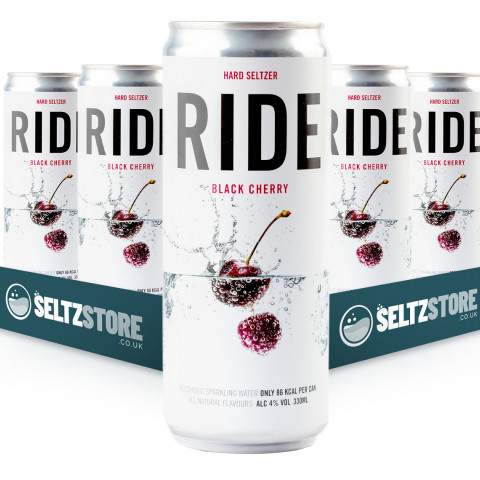 Ride - Black Cherry Hard Seltzer Multipack