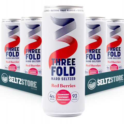Three Fold - Red Berries Hard Seltzer Multipack