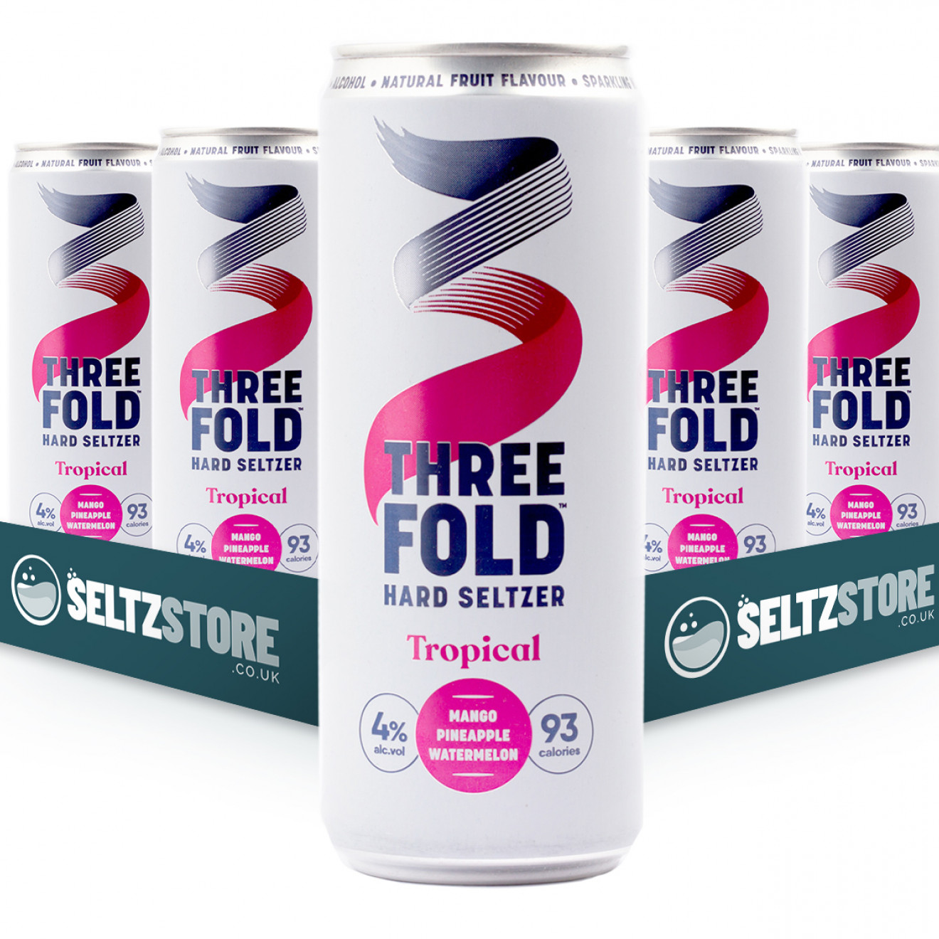 Three Fold - Tropical Hard Seltzer Multipack