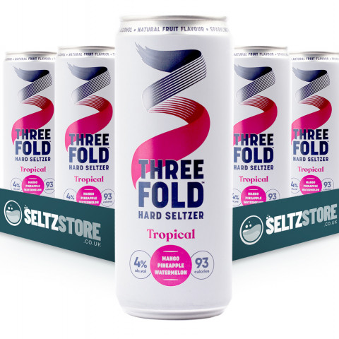 Three Fold - Tropical Hard Seltzer Multipack X12 - (BBE 3/21)