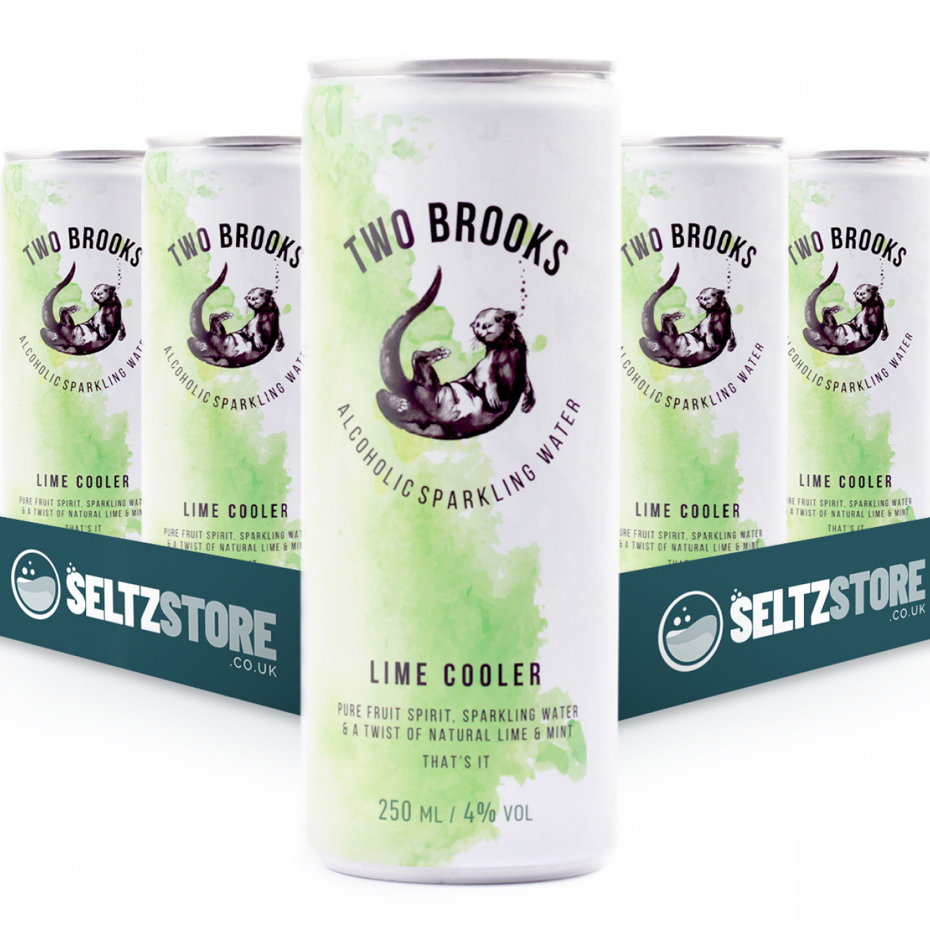 Two Brooks - Lime Cooler Hard Seltzer Multipack