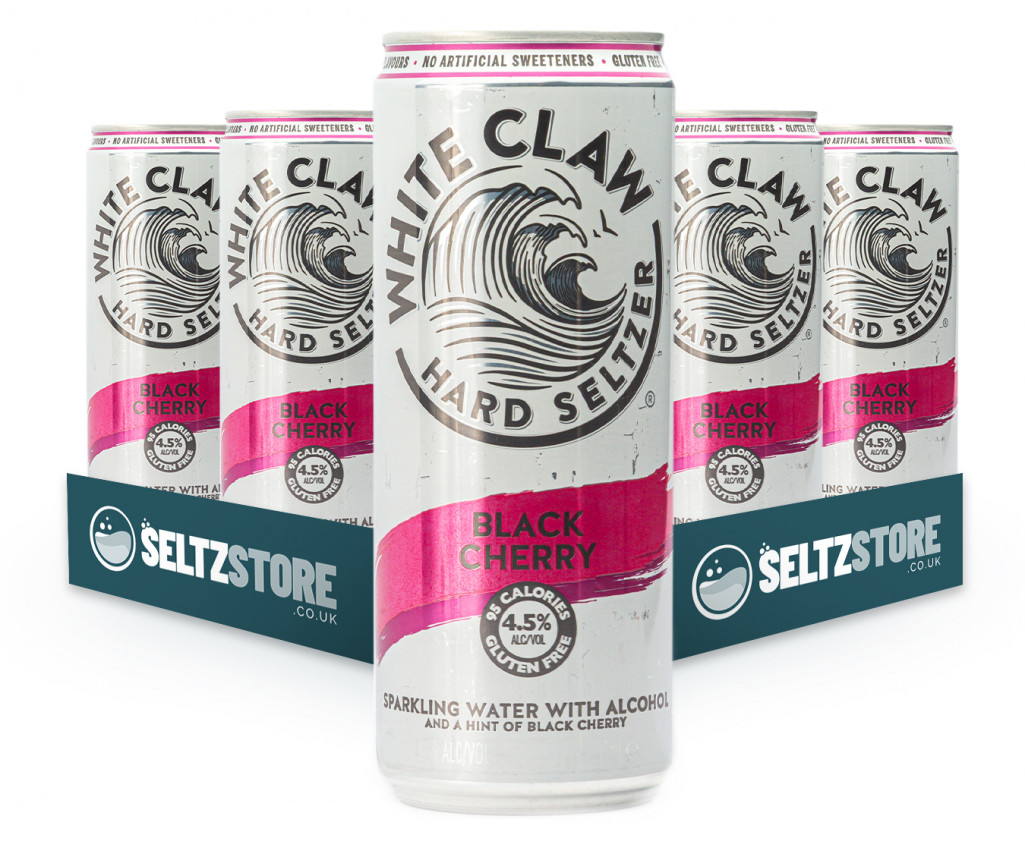 White Claw Hard Seltzer Black Cherry (330ml) Seltz Store