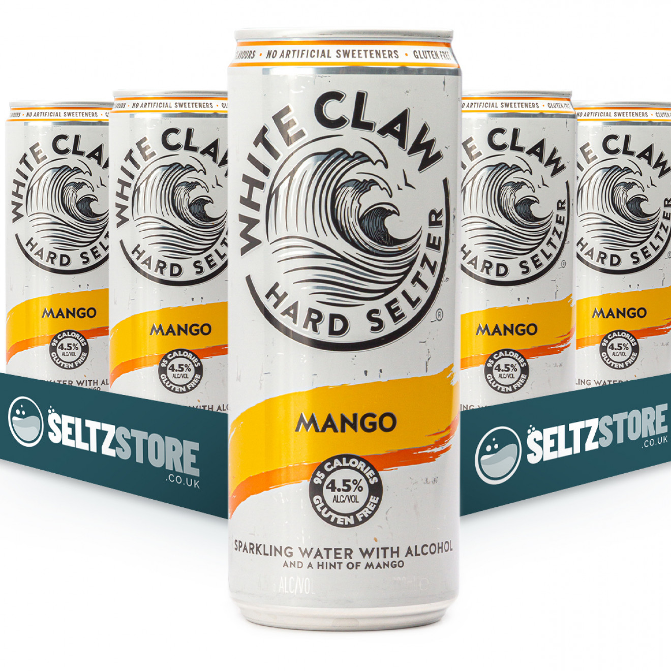 White Claw - Mango Hard Seltzer Multipack