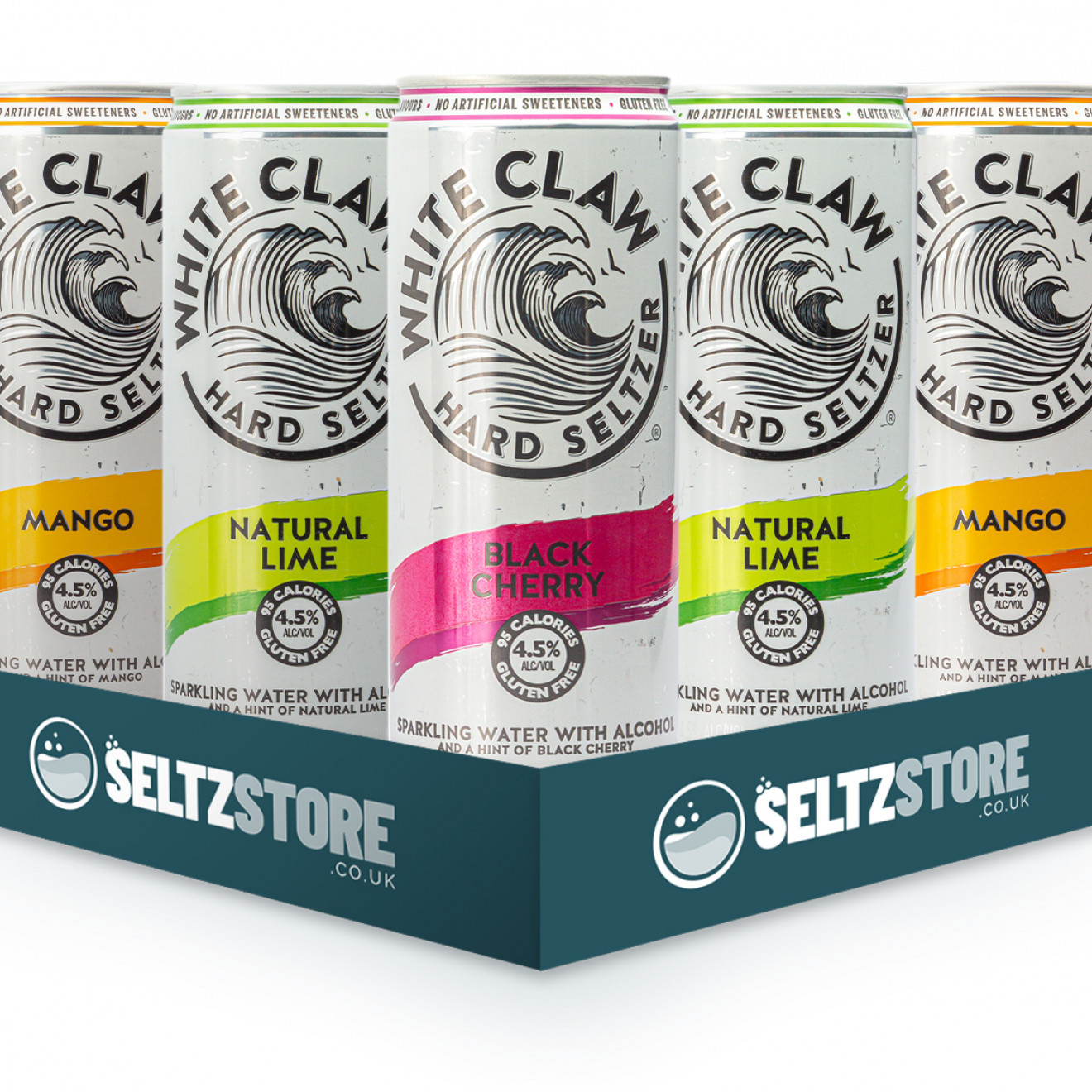 White Claw - Hard Seltzer Mixed Variety Pack